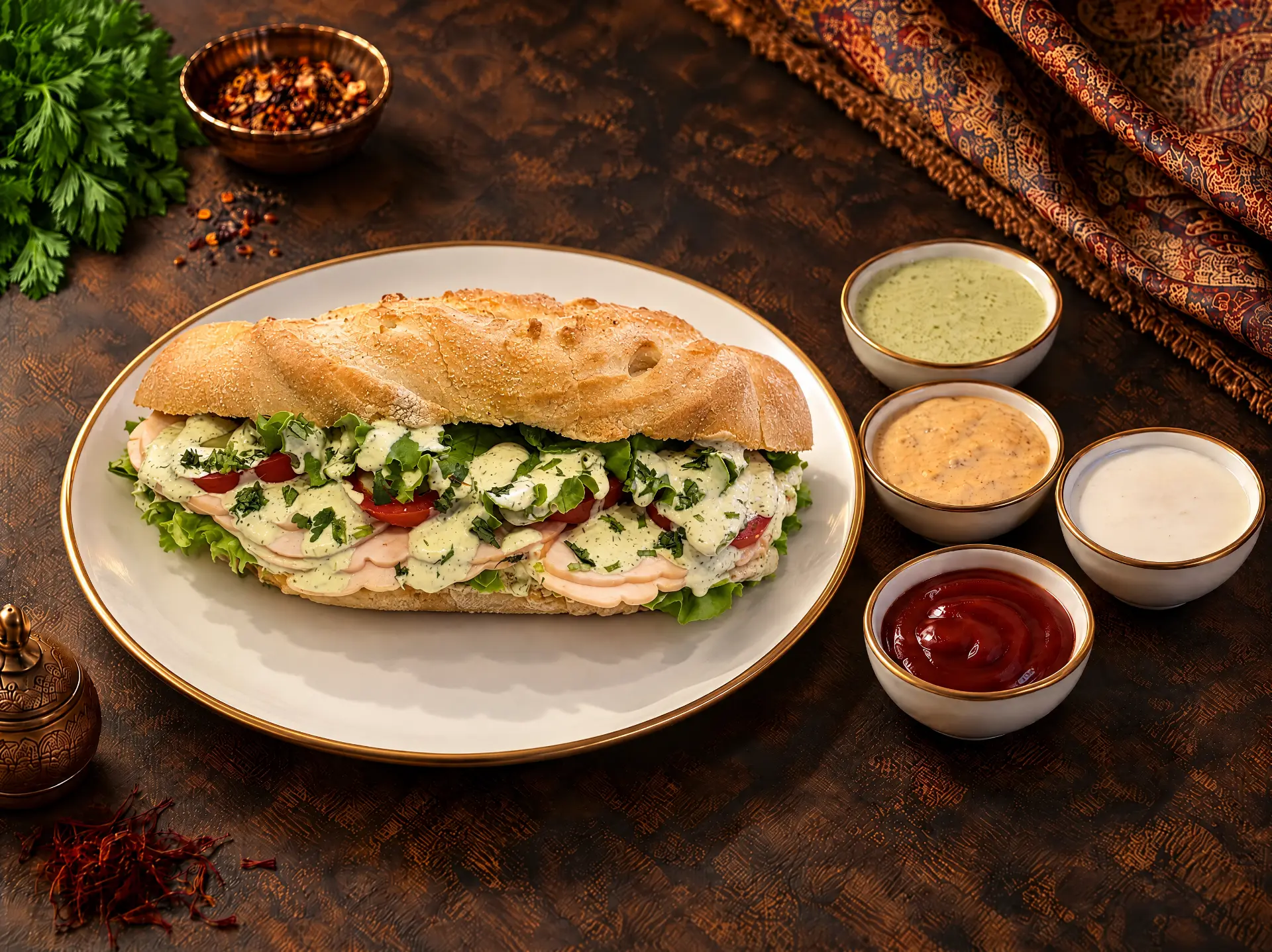 Chicken Cold Cut Sandwich